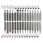 Preview: Torx Bit Set mit magnetischen Spitzen für feine Elektronikarbeiten.