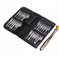 Preview: 25-teiliges Bitset mit magnetischer Bitaufnahme.