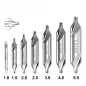 Preview: Anbohrer Metall 60 Grad – ideal für präzise Vorbohrungen.