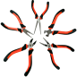 Preview: 5-piece mini pliers set tool kit in pouch