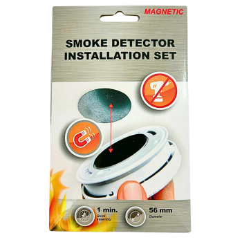 Magnetisches Montageset für Rauchmelder Ø56 mm an Decke angebracht
