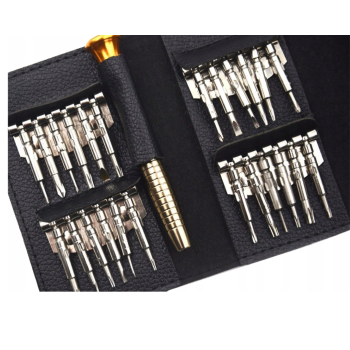 Feinmechaniker Schraubendreher Set 25in1 Präzisions Schraubendreher Bitset Handy Laptop Uhr Reparatur Werkzeug Etui