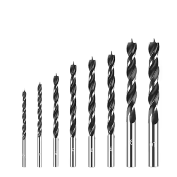 Holzspiralbohrer Ø3–20 mm – präziser Holzbohrer mit Zentrierspitze.