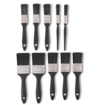 Pinsel Set 10-teilig Schwarz Kinzo