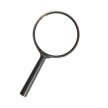 Lupe Vergrößerungsglas 100mm – klare Sicht für Details.