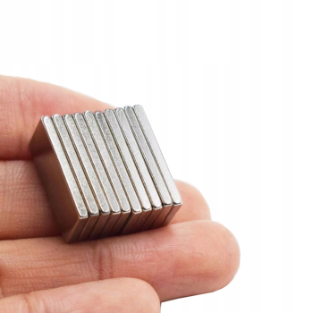Preview: Neodym Magnete Stark Mini Magnet Rund Rechteckig 10mm Permanentmagnete