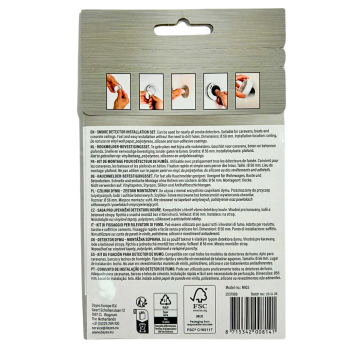 Preview: Klebepad für Rauchmelder-Befestigung ohne Bohren