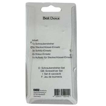 Preview: Nussaufsätze 5–9 mm