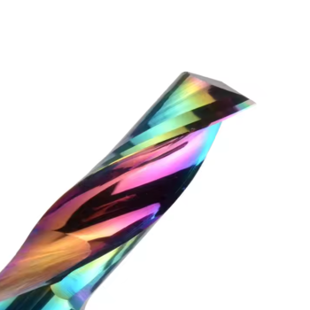 VHM Einzahnfräser DLC-beschichtet oder poliert Ø3–12 mm – Alufräser Kunststofffräser MDF Holzfräser CNC Fräswerkzeug