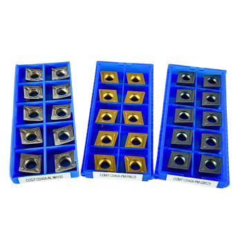 10x CCMT/CCGT Wendeschneidplatten – ISO Wendeschneideplatten für Stahl, Alu & Edelstahl