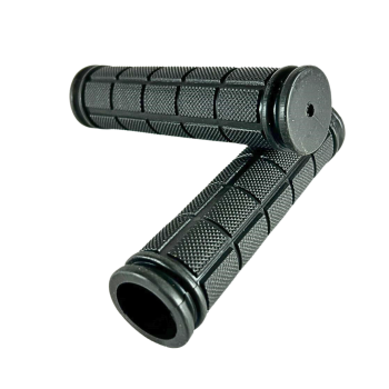 Ergonomische Fahrradgriffe aus Gummi nahaufnahme