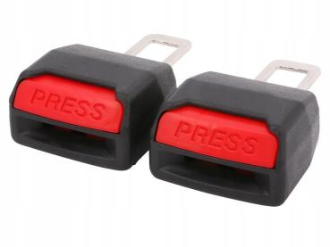 Car Seat Belt Extender 2‑Pack – Universal Safety Belt Extension Buckle