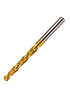 HSS TiN Metallbohrer Ø1–13 mm – beschichteter Spiralbohrer für präzises Bohren.