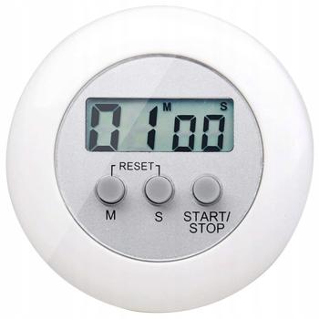 Digitaler Küchentimer mit LCD‑Display – ideal für Kochen und Backen.