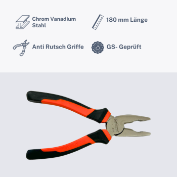 Preview: Greifzange 16 cm Werkbank Ansicht