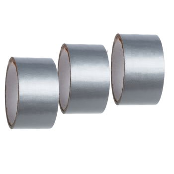 3 Rollen Panzertape schwarz silber