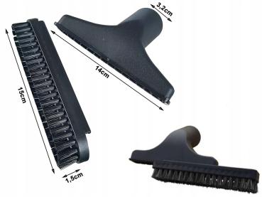 Preview: Hartbodendüse mit einziehbarer Bürste – schonende Reinigung empfindlicher Böden.