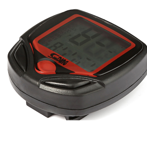 Fahrradcomputer LCD Fahrradtacho Kilometerzähler Wasserdicht kabelgebunden KM/H