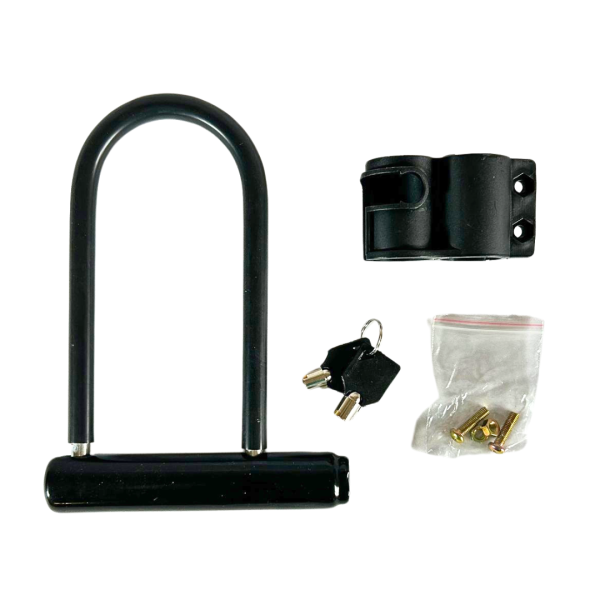 Fahrrad Bügelschloss mit Halterung