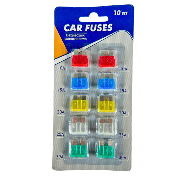 KFZ Flachsicherungen Set 10 Stück