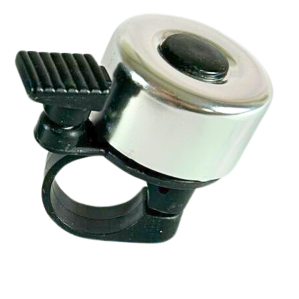 Fahrradklingel Klingel Rennrad MTB Klingel Fahrrad Glocke Schwarz/Silber