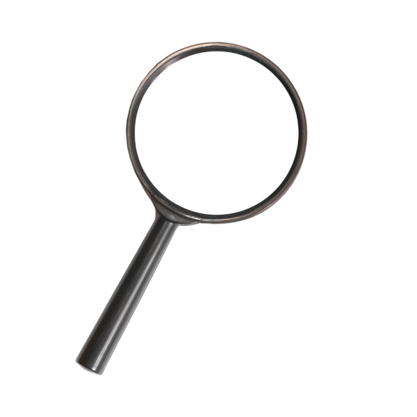 Magnifying Glass 40–100 mm – Handheld Magnifier Reading Glass 1.75x