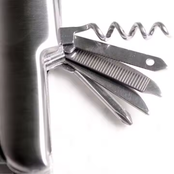 Taschenmesser Outdoor Klappmesser – Edelstahl Messer Camping Angeln 11 Funktionen