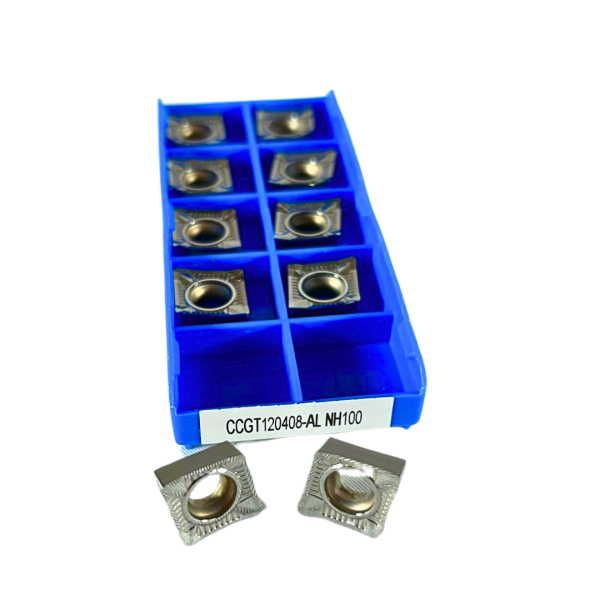 10x CCMT/CCGT Wendeschneidplatten – ISO Wendeschneideplatten für Stahl, Alu & Edelstahl