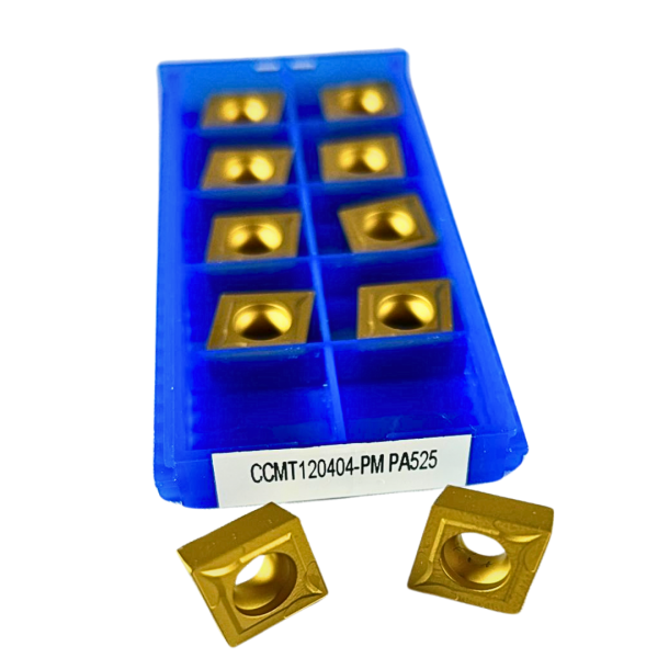 10x CCMT/CCGT Wendeschneidplatten – ISO Wendeschneideplatten für Stahl, Alu & Edelstahl