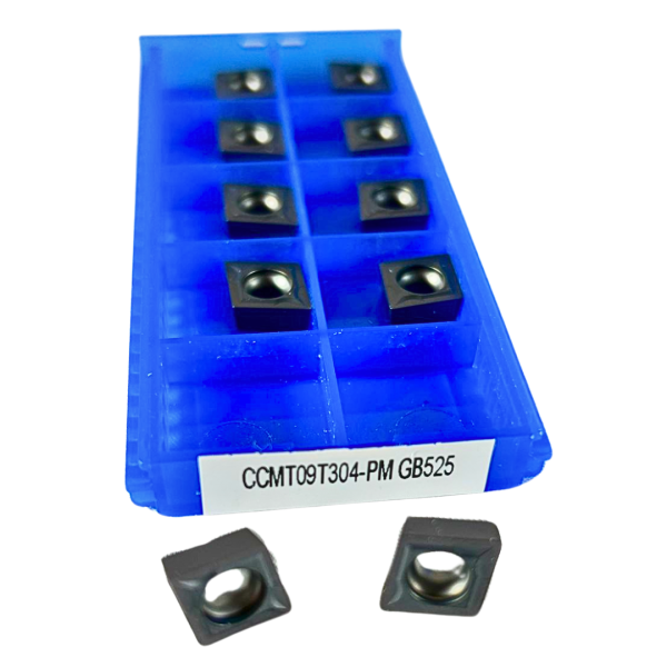 10x CCMT/CCGT Wendeschneidplatten – ISO Wendeschneideplatten für Stahl, Alu & Edelstahl