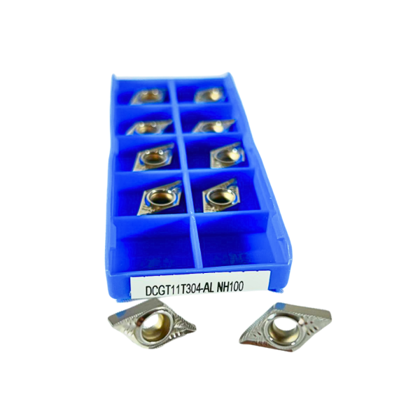 10x DCMT/DCGT Wendeschneidplatten – ISO Wendeschneideplatten für Stahl, Alu & Edelstahl