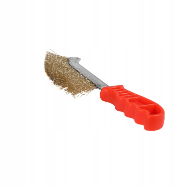 Messing Reinigungsbürste für Werkzeuge und Metalloberflächen.