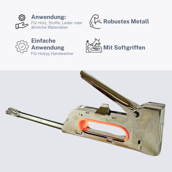 Klammergerät Werkstatt – langlebig und einfach nachladbar.