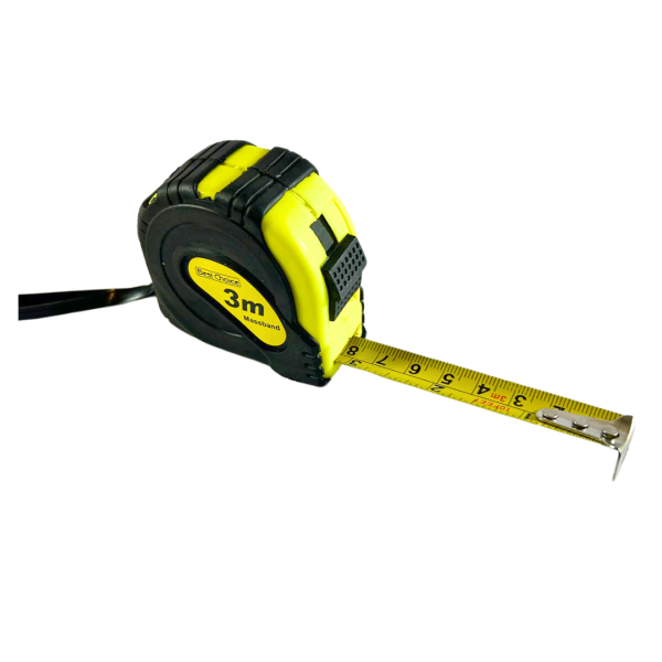 3m Tape Measure – Retractable Measuring Tape with Clip Compact Tool